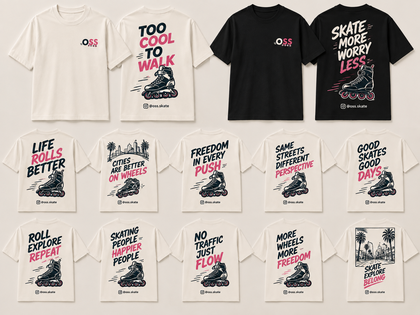 Skate More Worry Less alternate view